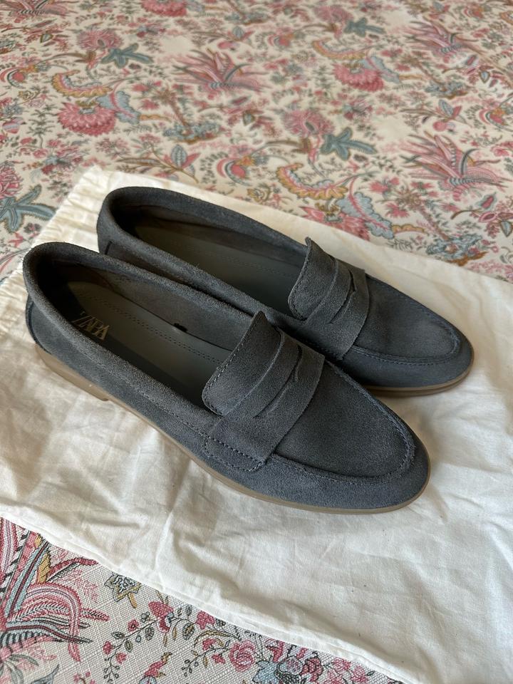 Zara мокасины