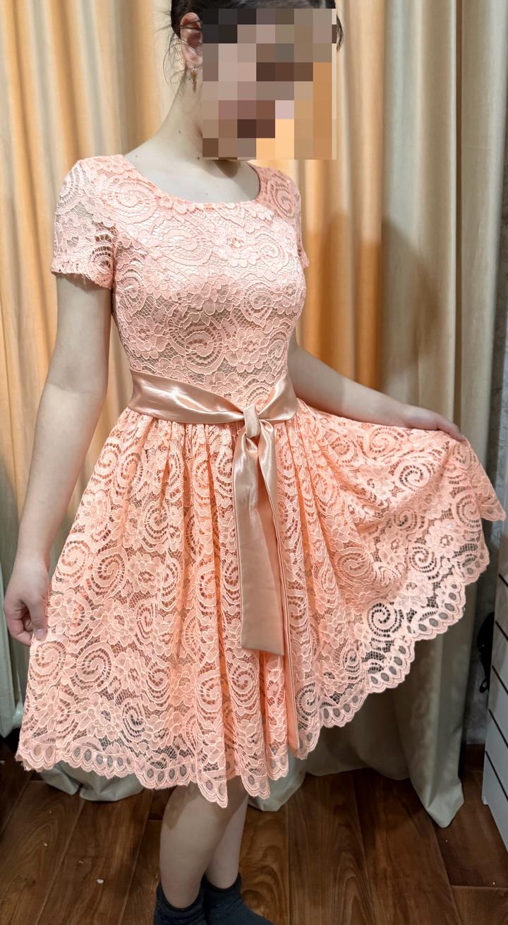 Нежное платье