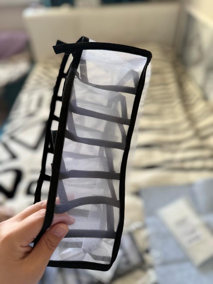 подвесной органайзер из сетки