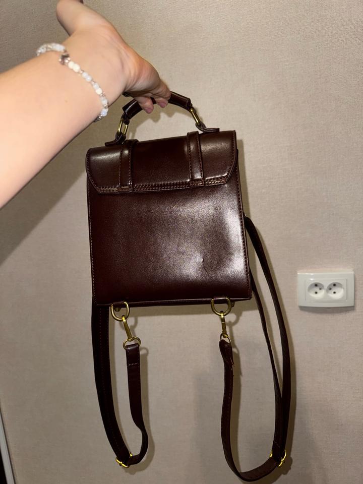 Carksky PU Carry сумка кофейного цвета