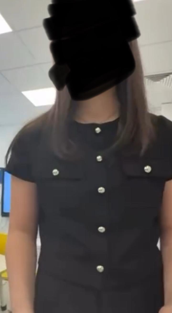 Черная кофта на пуговицах H M