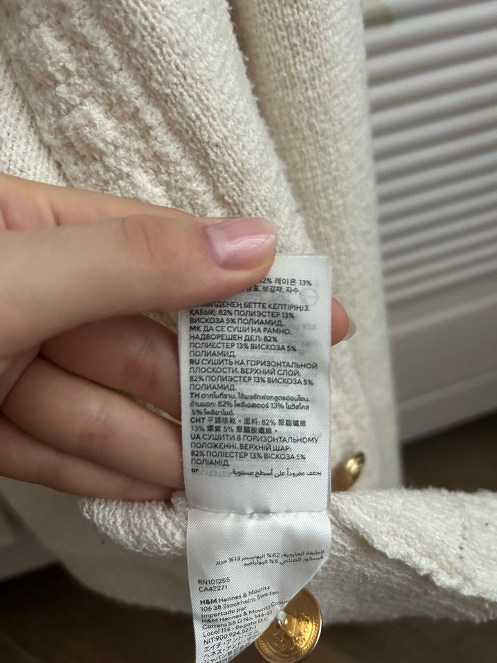 Твидовый пиджак H&M