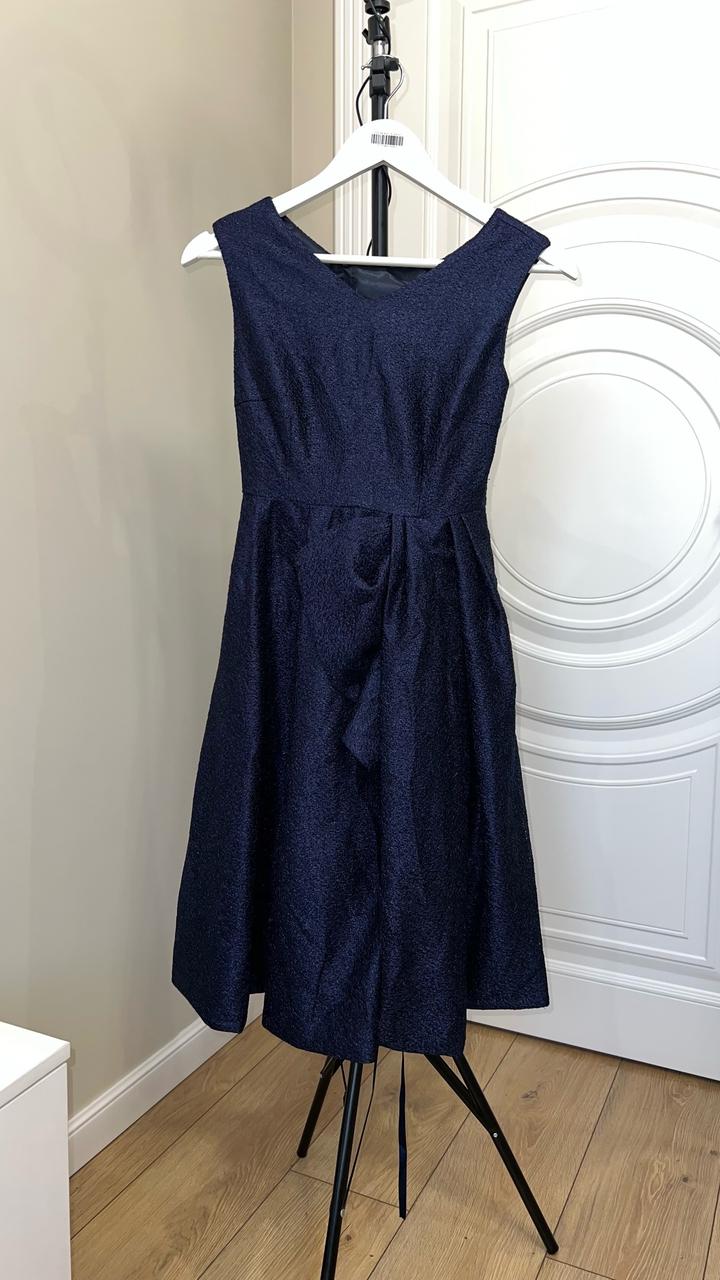 Платье синее