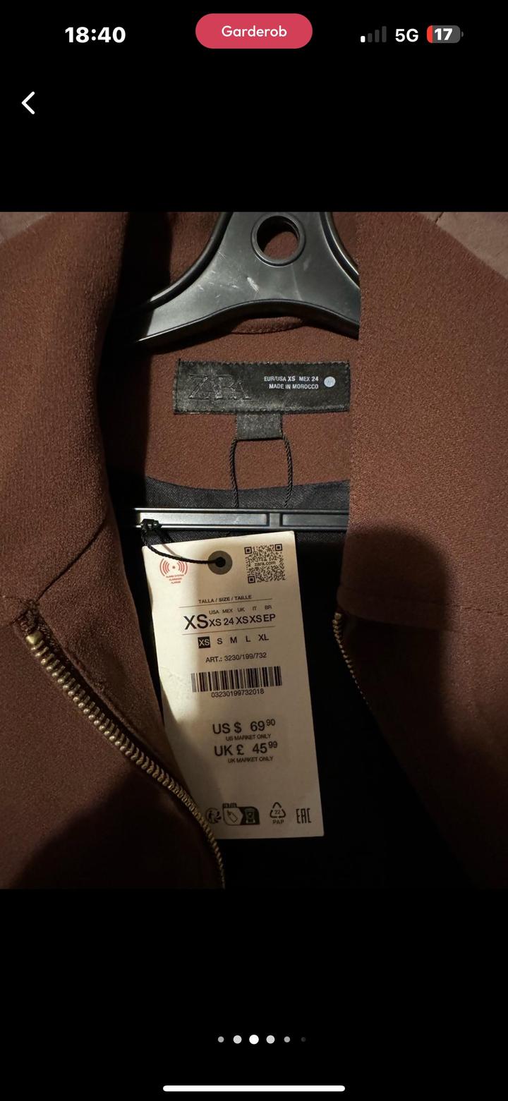 Короткий пиджак Zara ед.размер