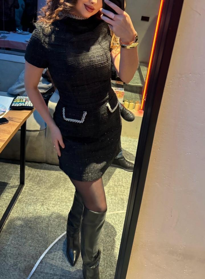 черное платье