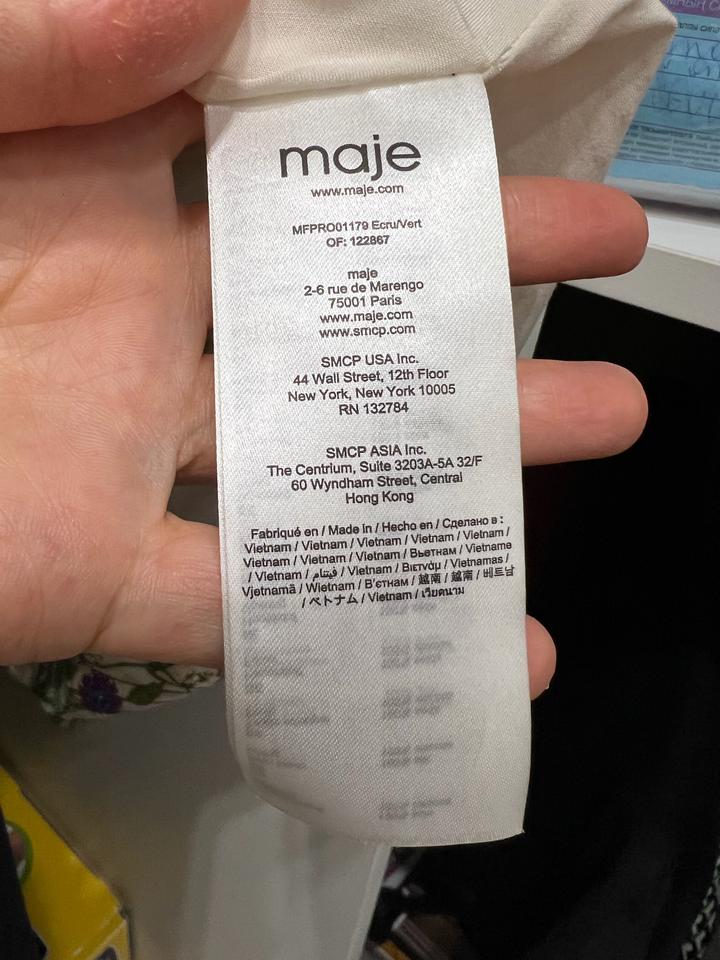 платье Maje