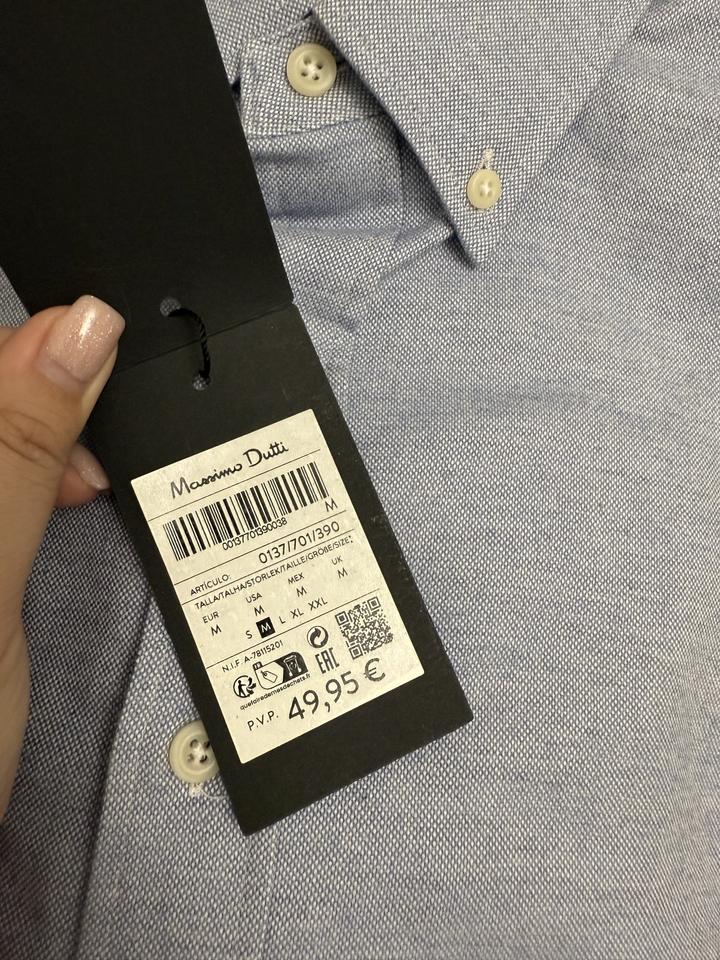 Мужская рубашка Massimo Duti новая с этикеткой