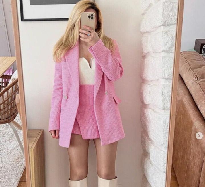 Костюм твидовый Zara