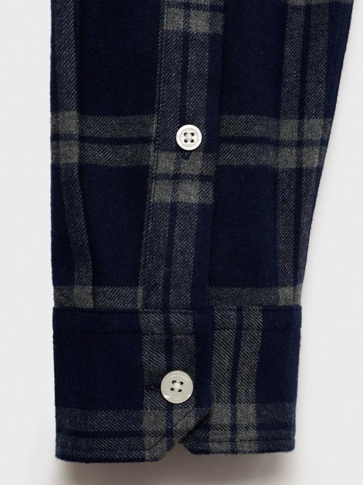 Мужской оверсшерт в клетку | casual | США