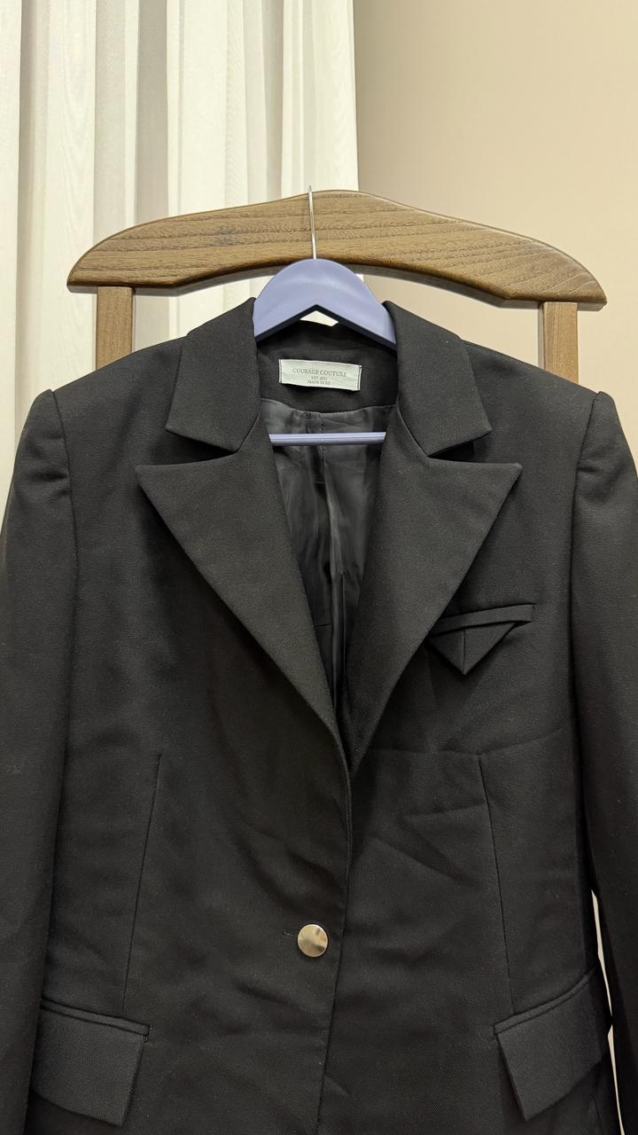 Пиджак Courage Couture Jacket оригинал женский черный костюм