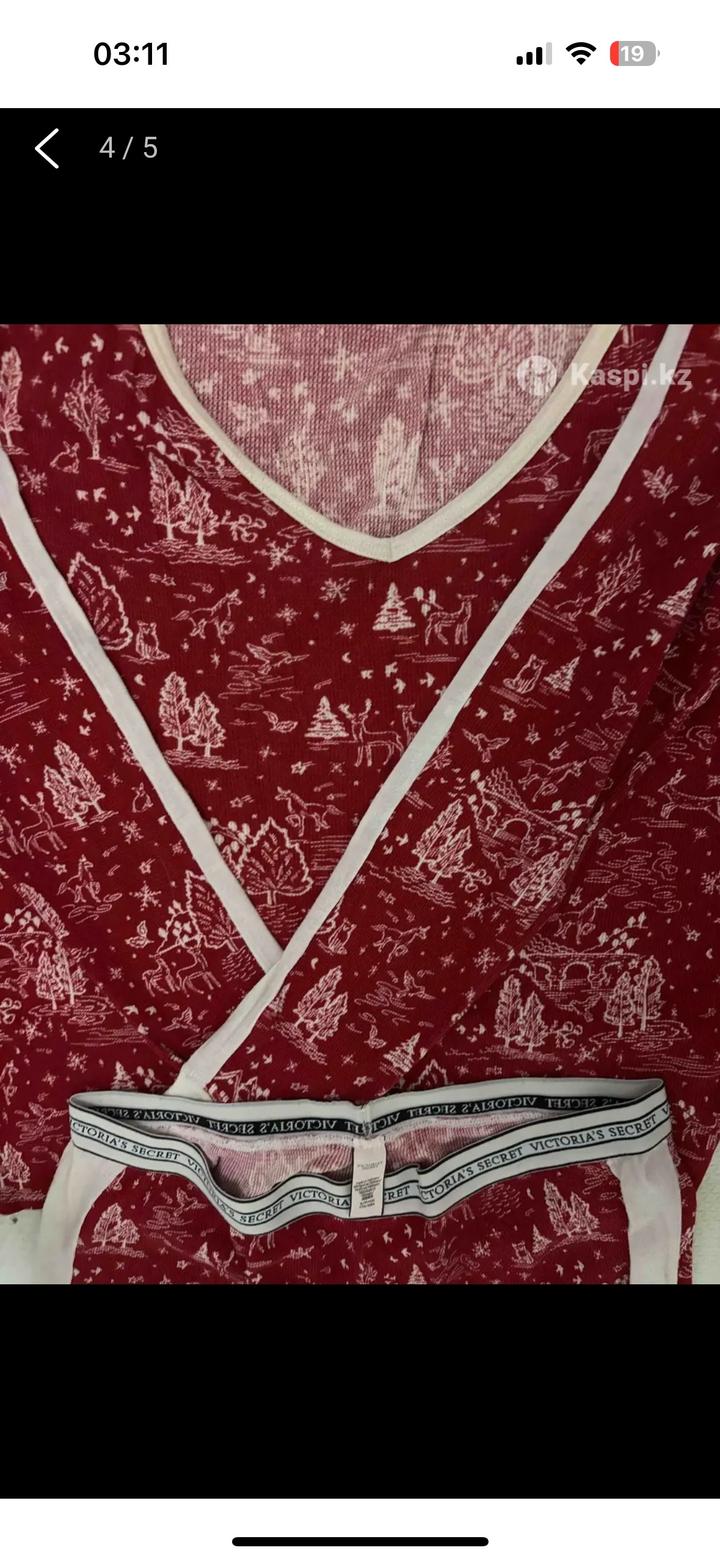 Пижама в рубчик Victoria’s Secret