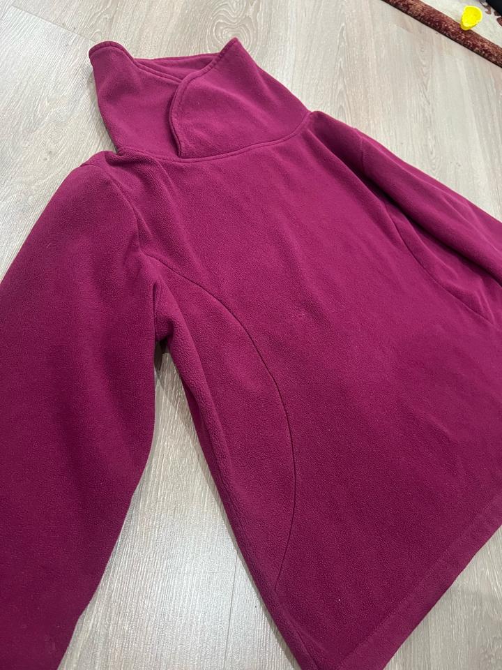 Флисовая теплая кофта для прогулки