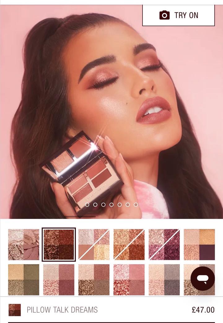 Оригинальная палетка Charlotte Tilbury Pillow Talk Dreams