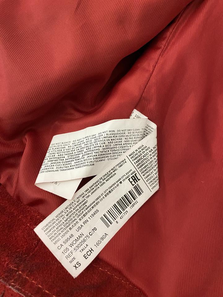 замшевая куртка манго