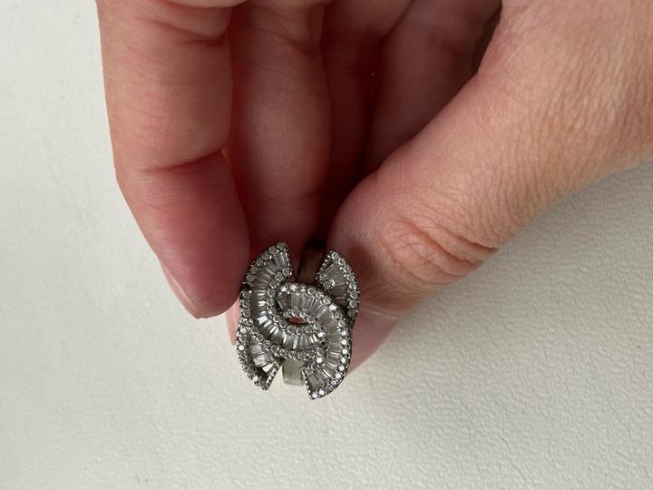 Серебро кольцо Chanel