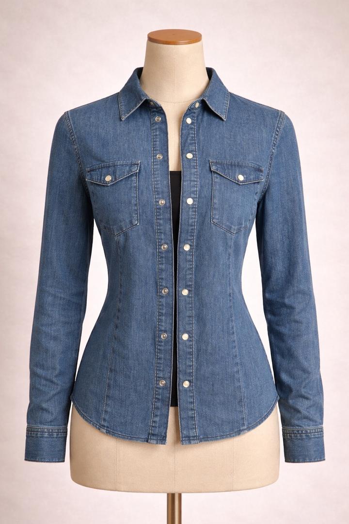 Рубашка джинсовая Massimo Dutti