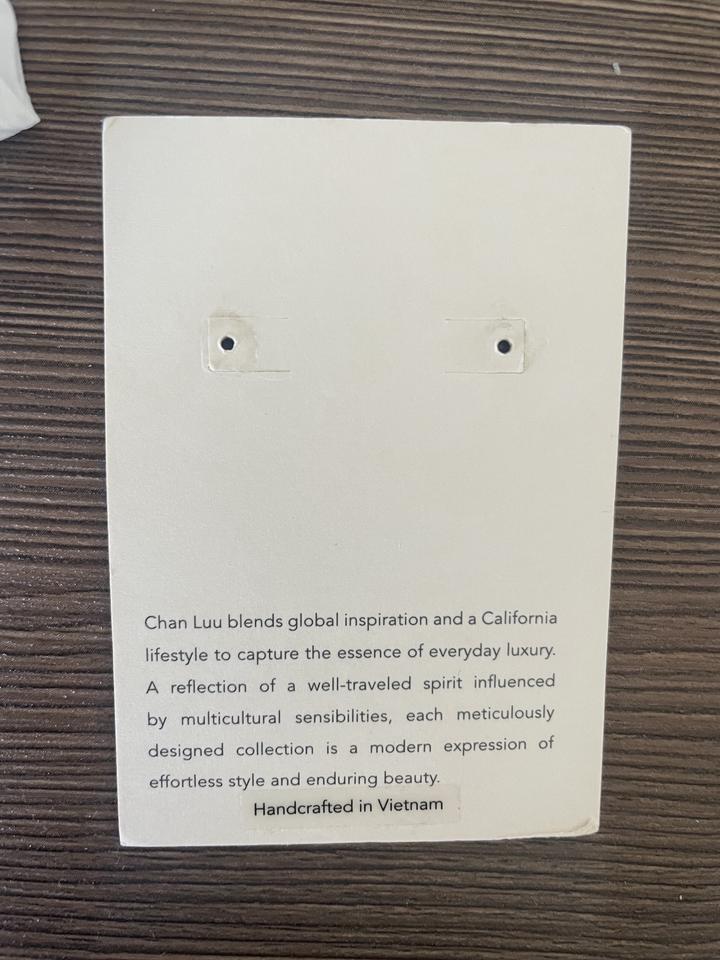 Chan Luu серьги оригинал