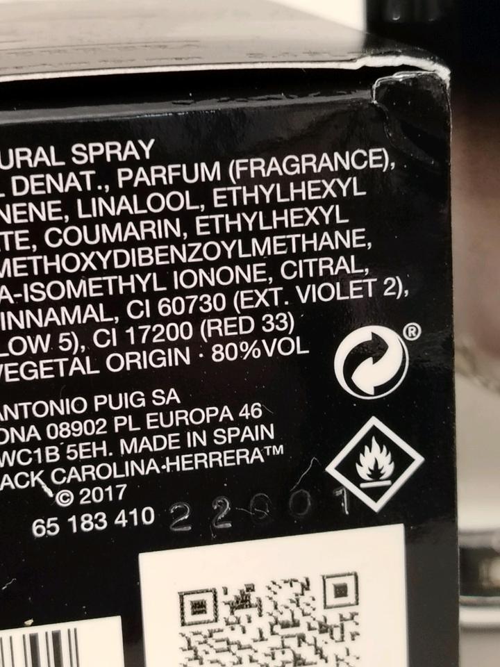 мужская парфюмерная вода 212 VIP