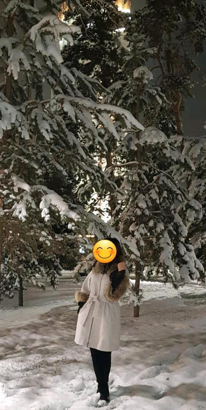 Серое пальто