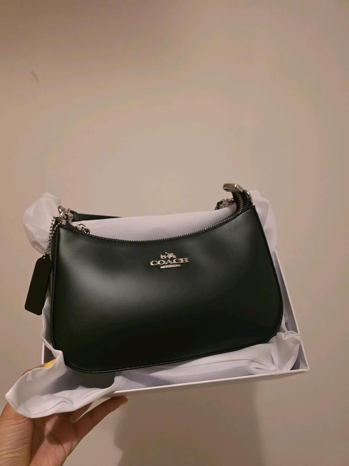 Сумка Coach Teri темно зелёная