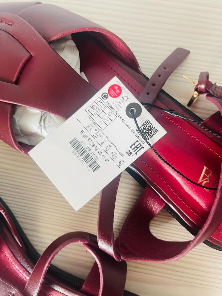 Zara босоножки