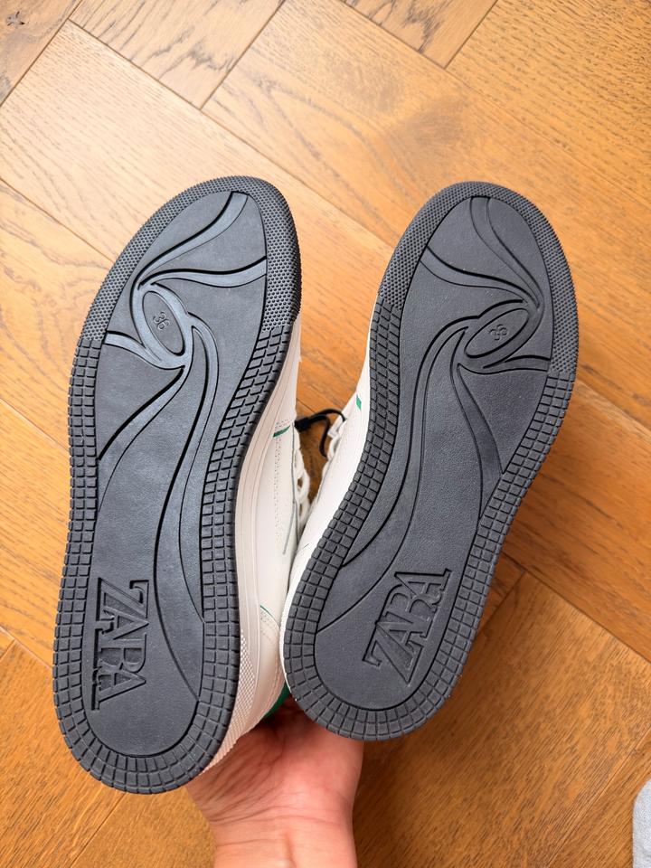 Кеды кожаные Zara