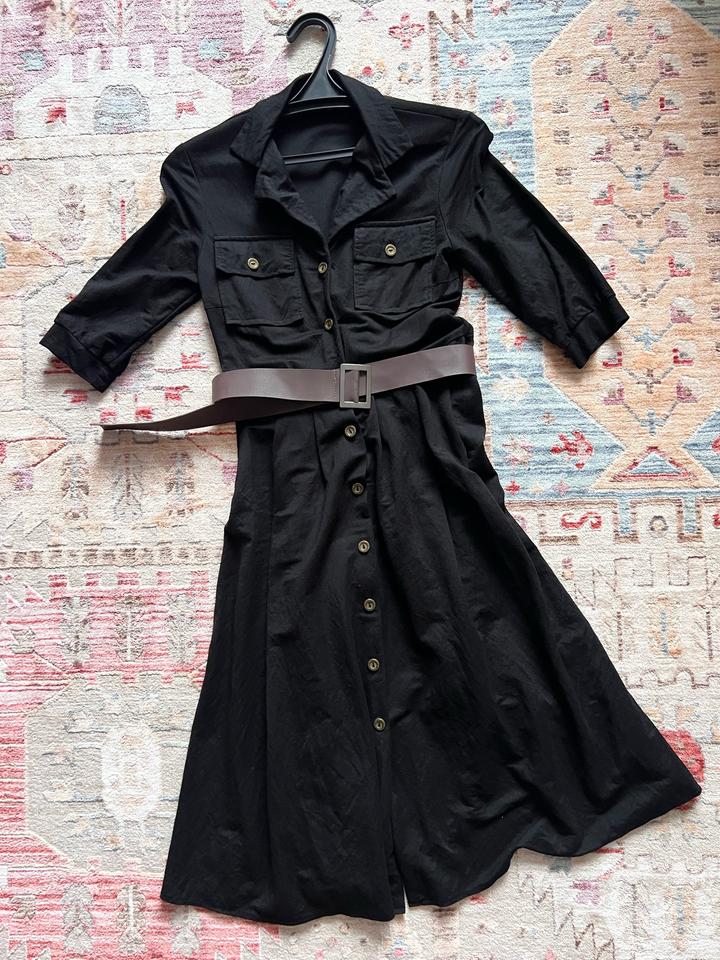 Платье черное