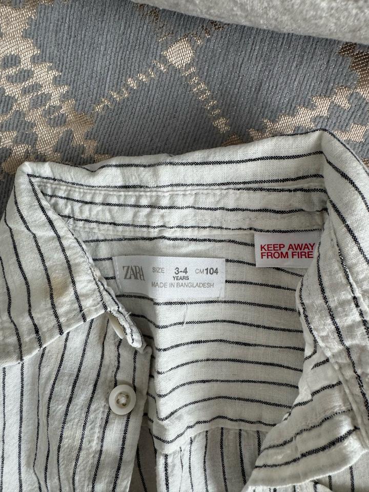 Хлопковая рубашка Zara