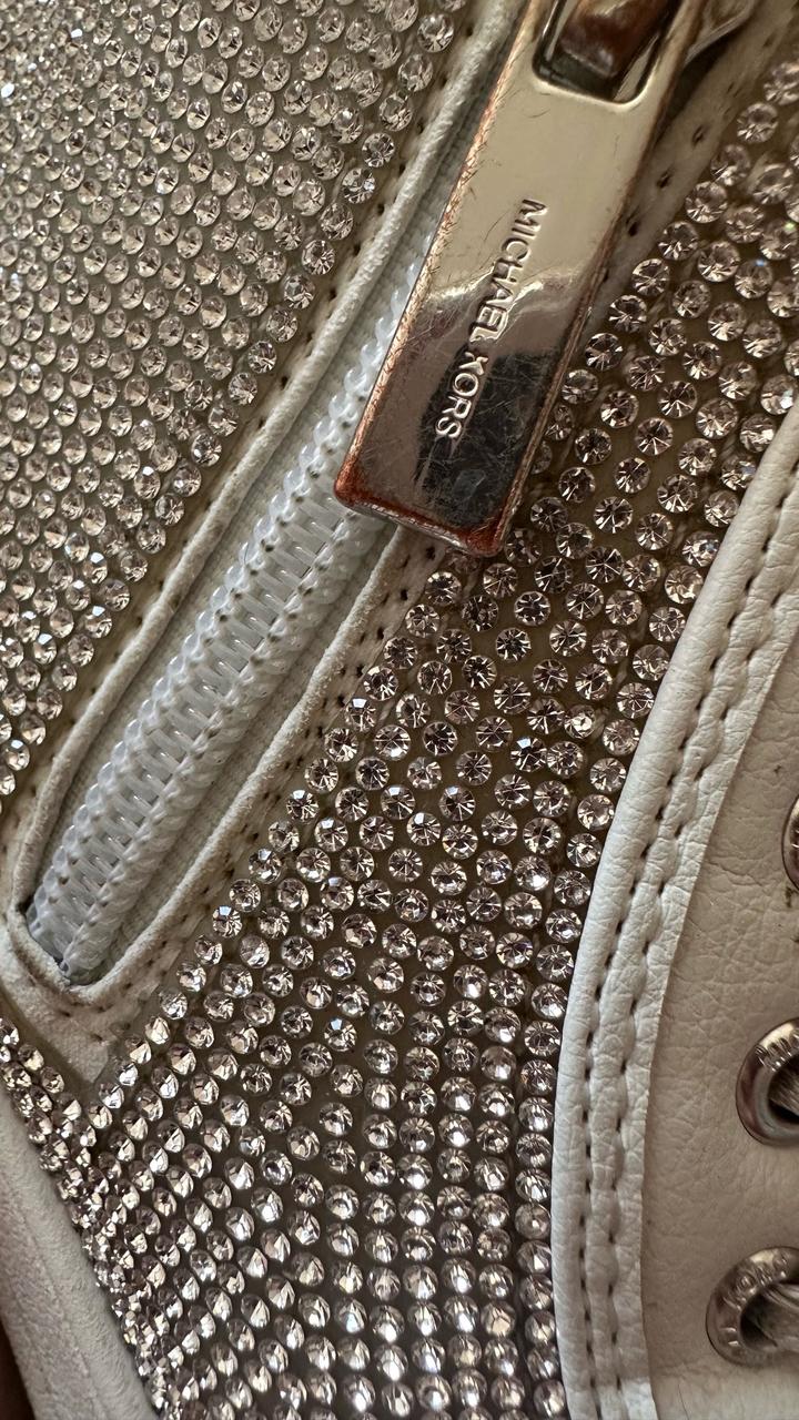 Кеды Michael Kors с декором из страз