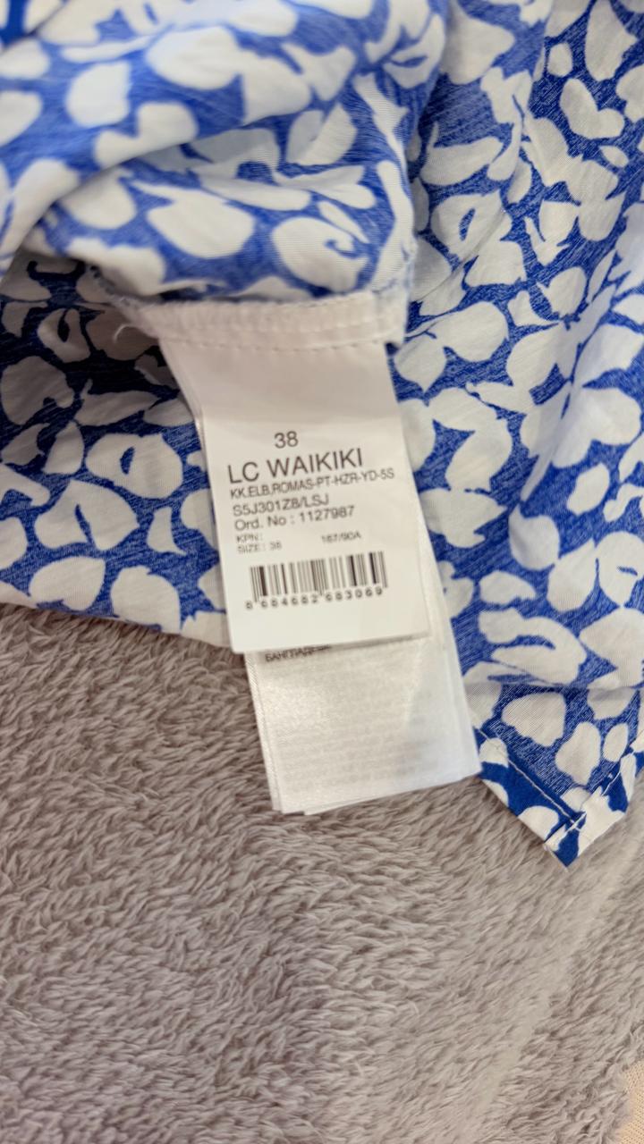 Повседневное платье LC Waikiki синий