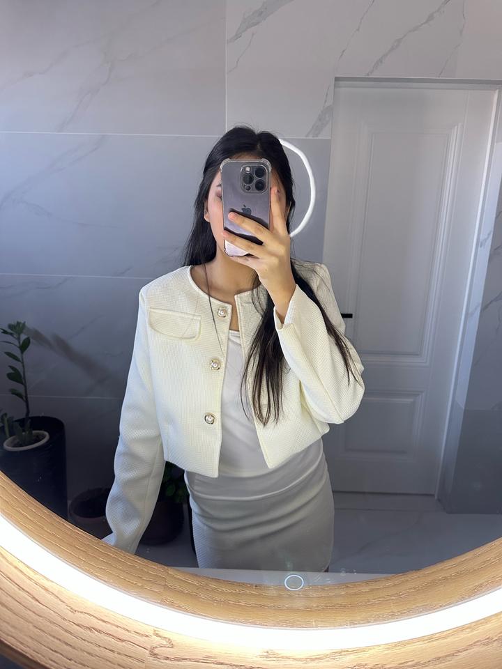 Двойка: юбка + пиджак, размер M