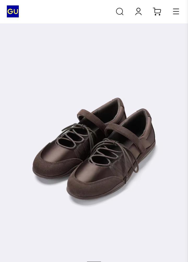 Балетки GU (Uniqlo)