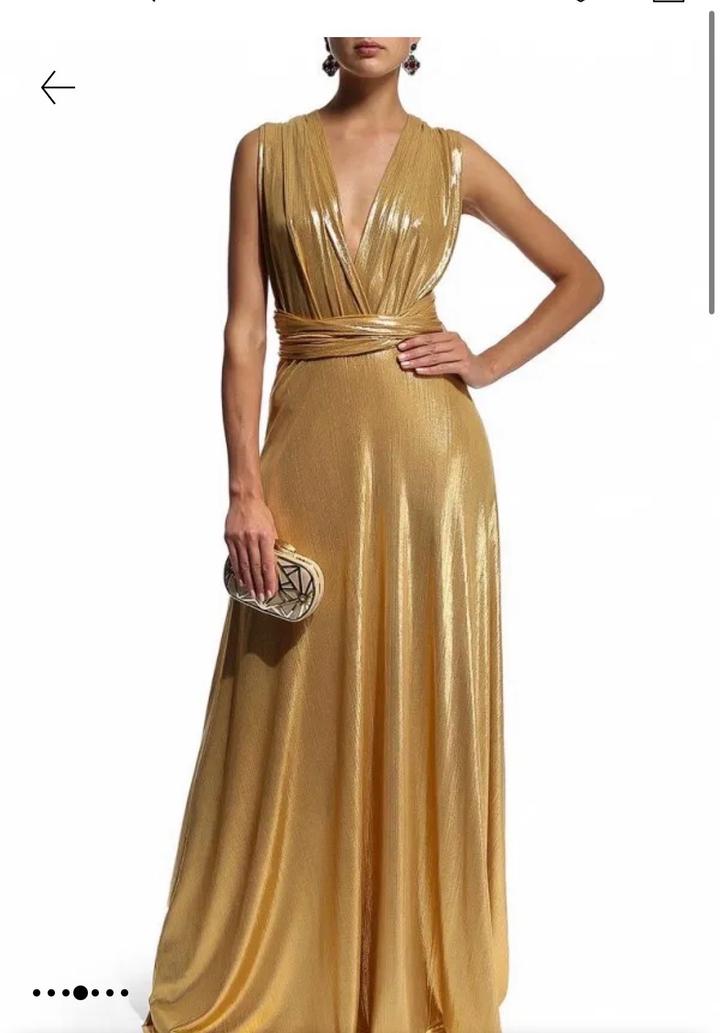 Золотое платье-трансформер в пол. Хотите быть королевой👑