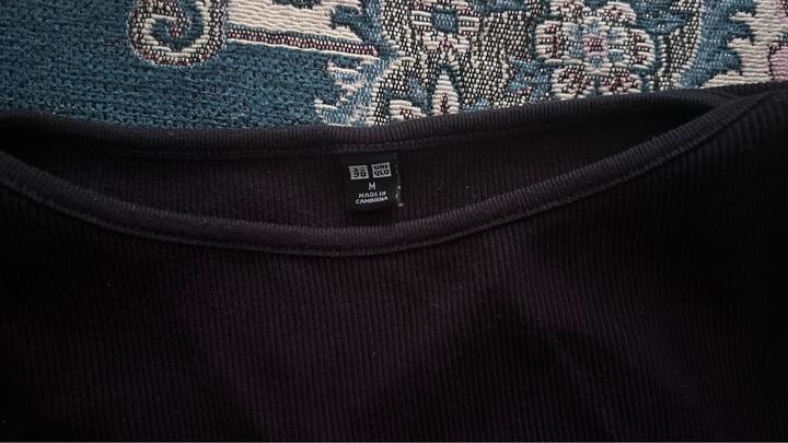 🖤 UNIQLO Черная Майка