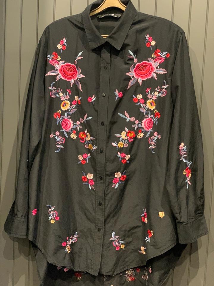 Рубашка хб- батист , коллекционная, Зара, l/ xl