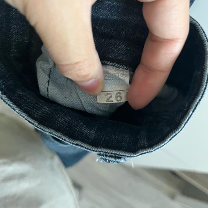 Джинсы синие