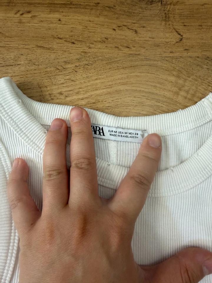 Белая Майка Zara