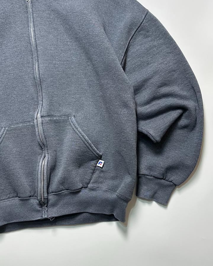vtg zip hoodie by russel athletic 90s