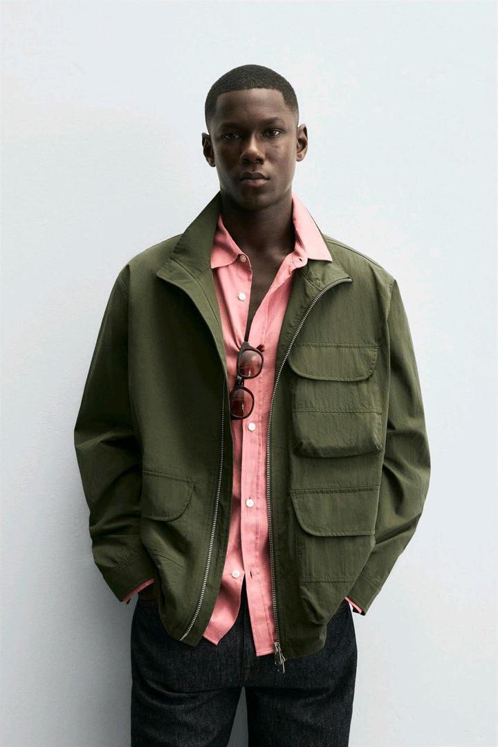 Новая куртка Zara мужская XL непромокаемая