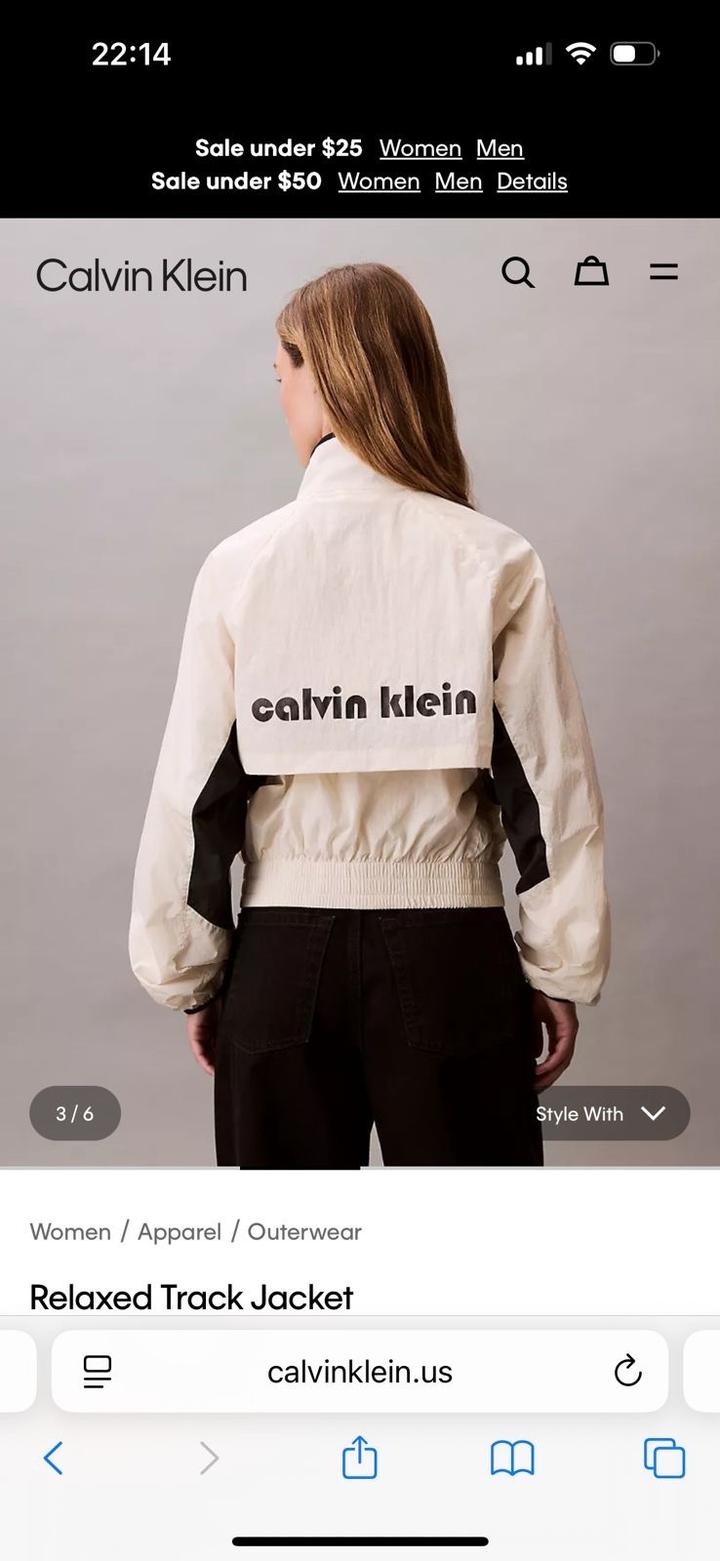Продам ветровку Calvin Klein