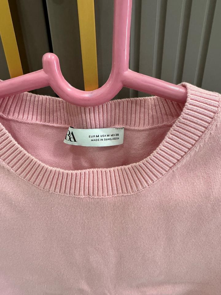 Топ розовый