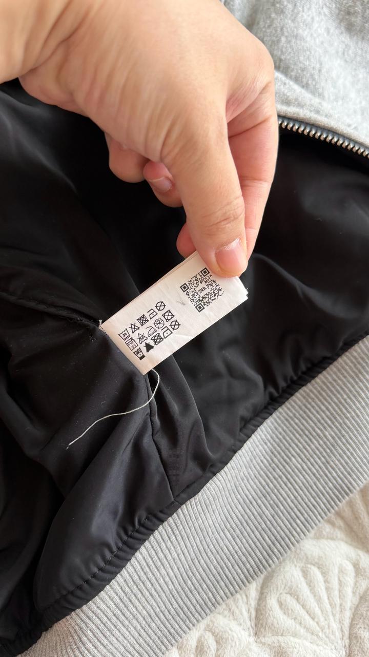 Утепленный бомбер Zara