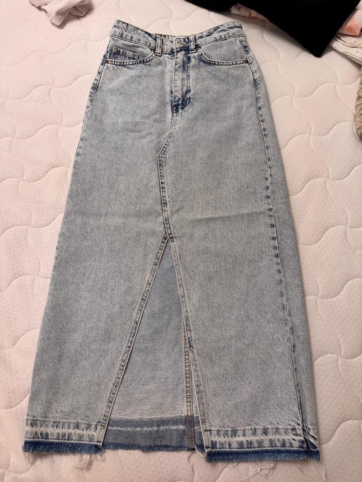 Юбка джинсовая