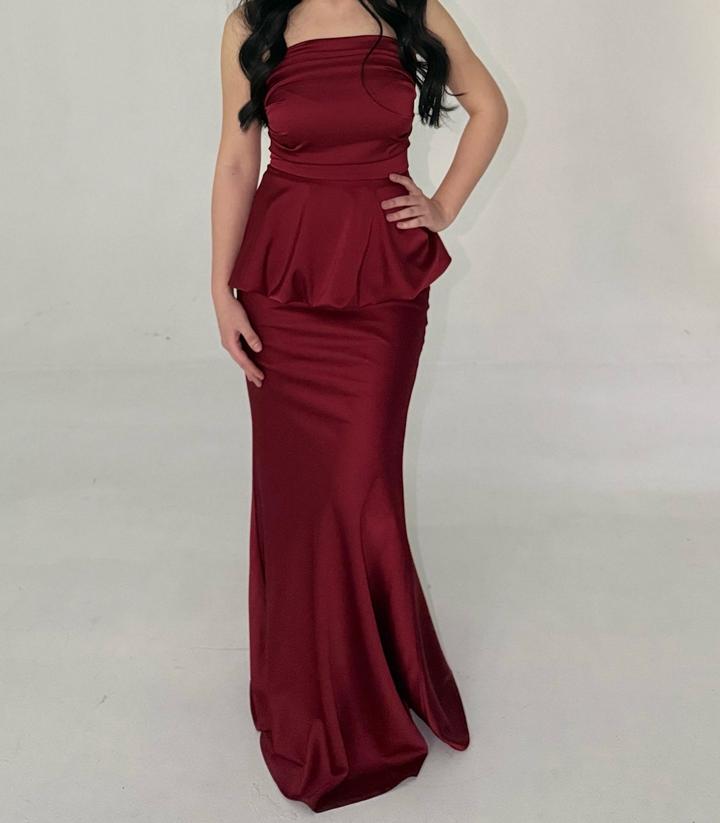 Бордовая двойка