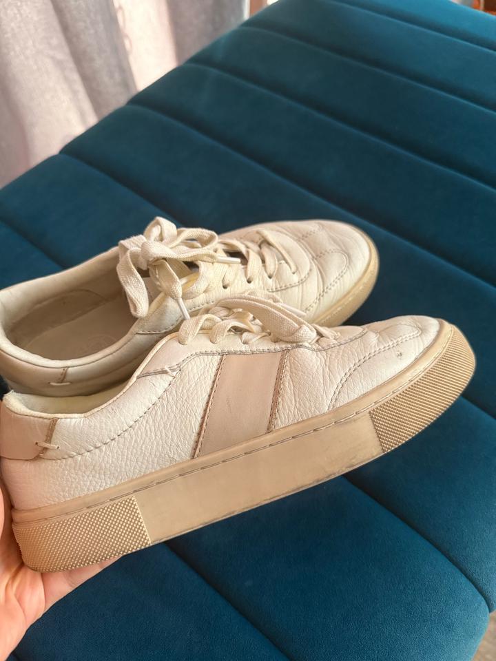 Женские кроссовки Massimo Dutti из кожи