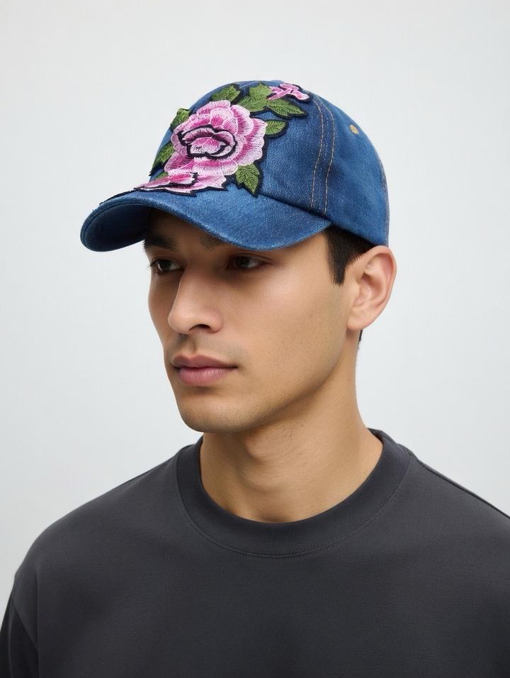 джинсовая бейсболка