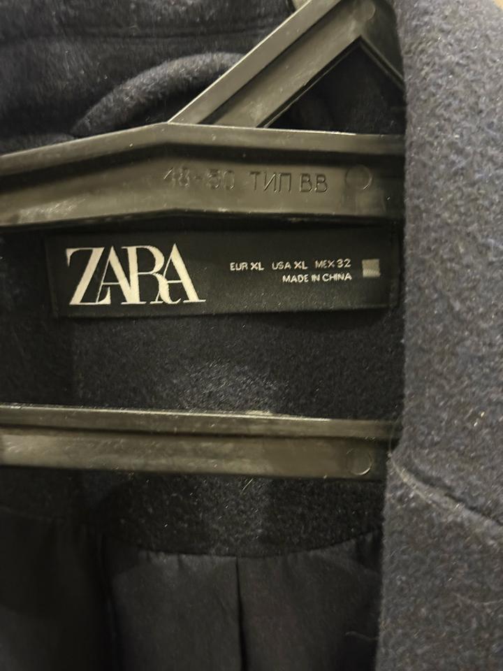 пиджак темно синий Zara
