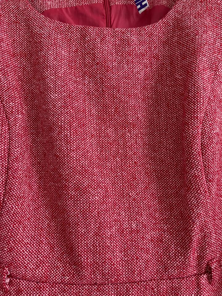 Твидовый винтажный шерстяной сарафан на весну