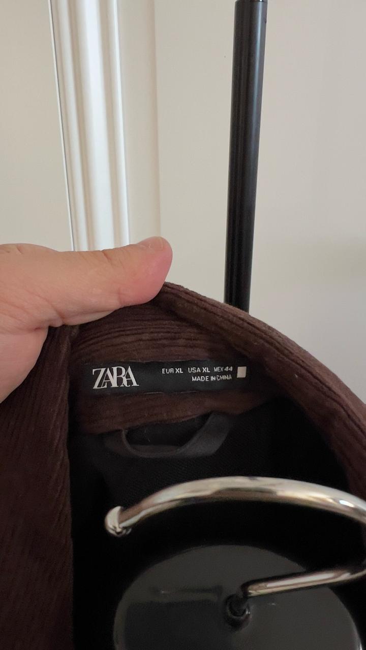 Куртка мужская из вощеной ткани Zara