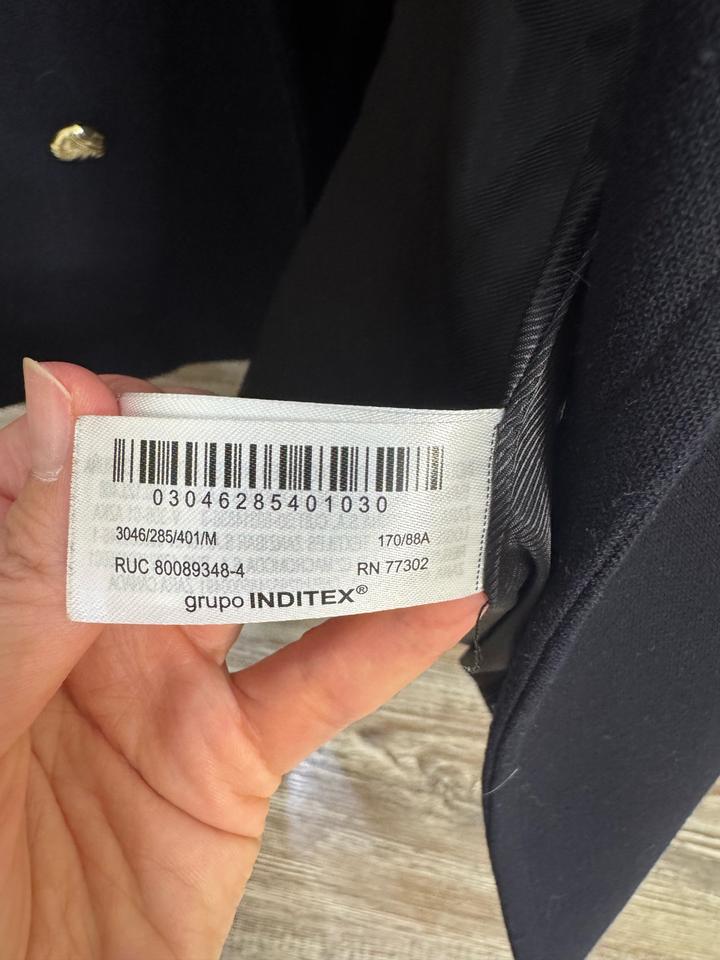 Пиджак Zara темно синего цвета